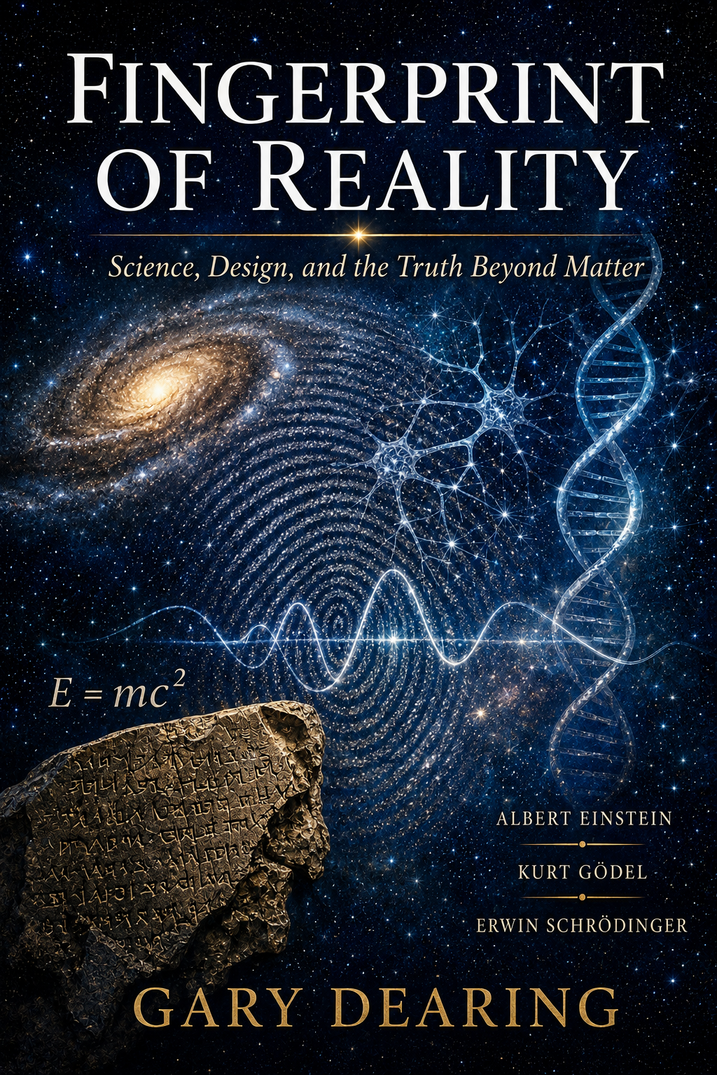 Fingerprint of Reality book cover by Gary Dearing